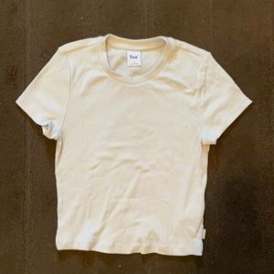 TNA cropped rib t-shirt